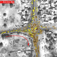 Illustration for article titled Satellite-Eye-View of People Evacuating in Chad